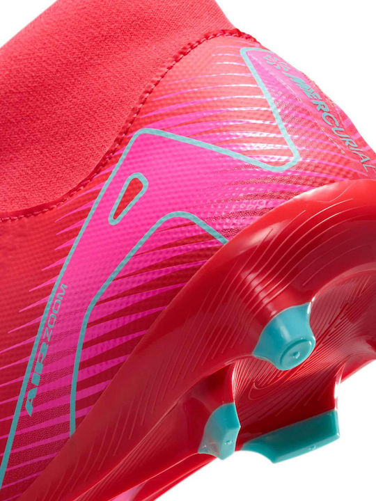 Nike Mercurial Superfly 10 Academy Football Shoes with Cleats Red