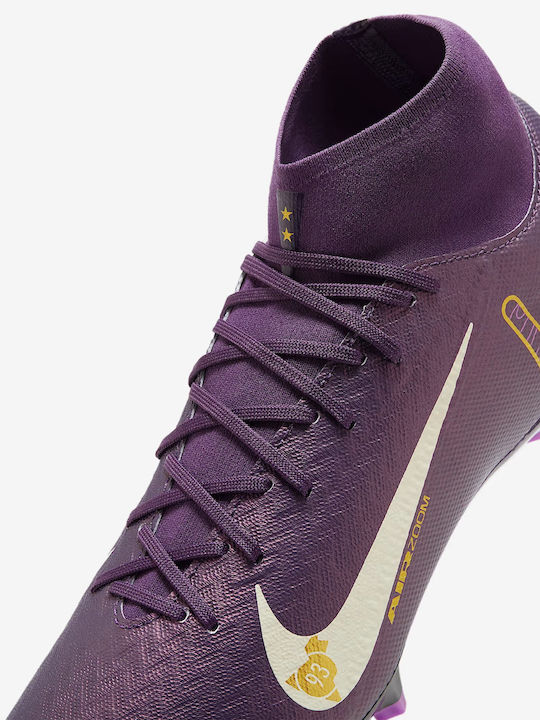 Nike Mercurial Superfly 10 Academy Football Shoes with Cleats Purple