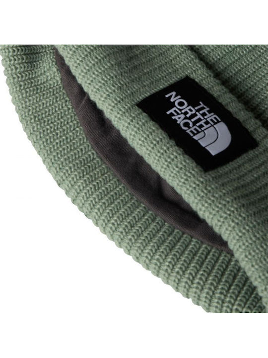 Salty Beanie Unisex Beanie Knitted in Green color