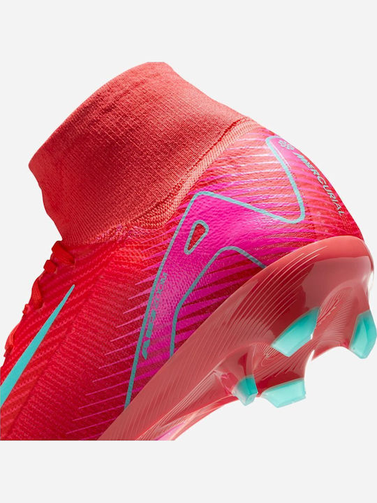 Nike Mercurial Superfly 10 Pro Football Shoes with Cleats Red