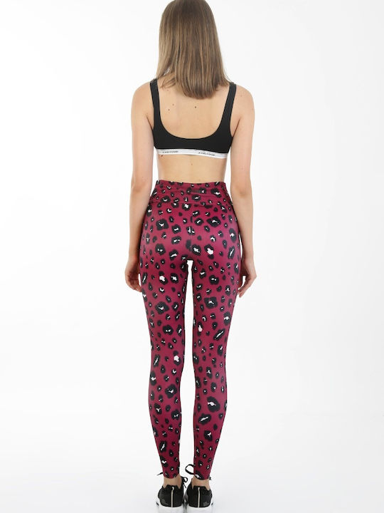 Dri-Fit Instruire Colanti de femei Colanti Burgundy