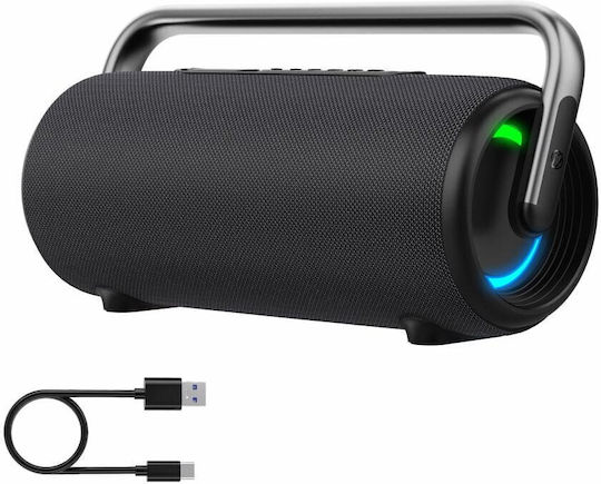 Manta NYX Ηχείο Bluetooth 80W με Ραδιόφωνο Μαύρο
