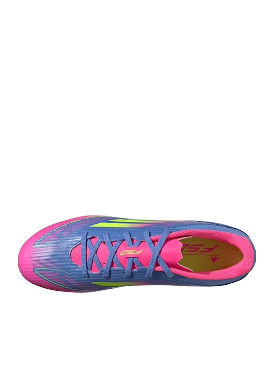 adidas F50 Club Ποδοσφαιρικά Παπούτσια με Τάπες FG/MG Μωβ