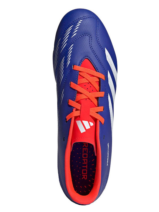 adidas Predator Club Football Shoes with Cleats Blue