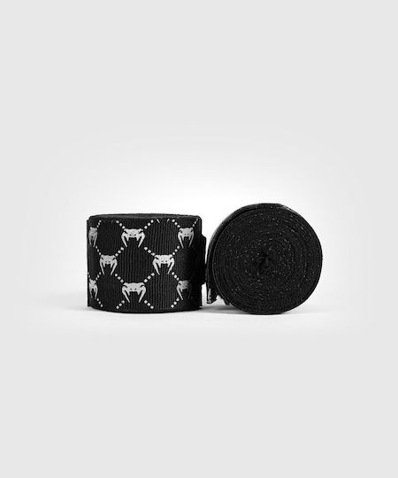 Μπαντάζ Venum Boxing Handwraps Monogram Venum-05401 Black White
