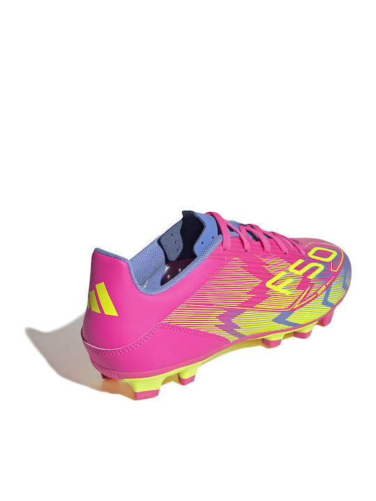 adidas F50 Club Футболни Обувки с Бутони Розов