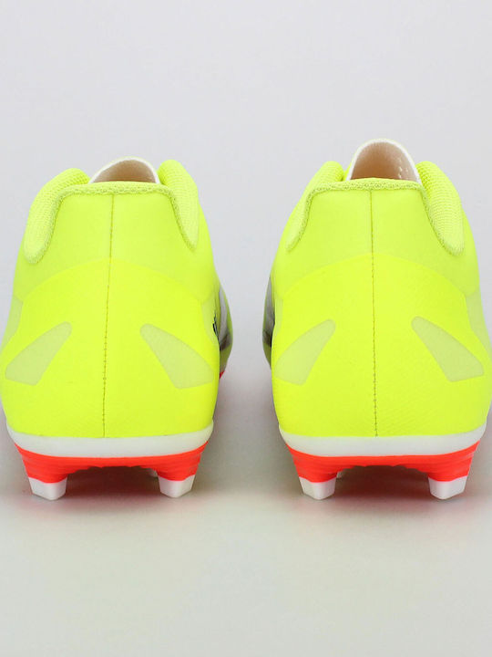 adidas X Crazyfast Club Football Shoes with Cleats Yellow