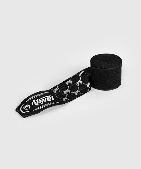 Μπαντάζ Venum Boxing Handwraps Monogram Venum-05401 Black White