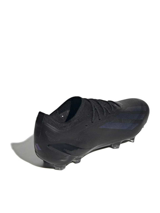 adidas X Crazyfast.1 Football Shoes with Cleats Core Black