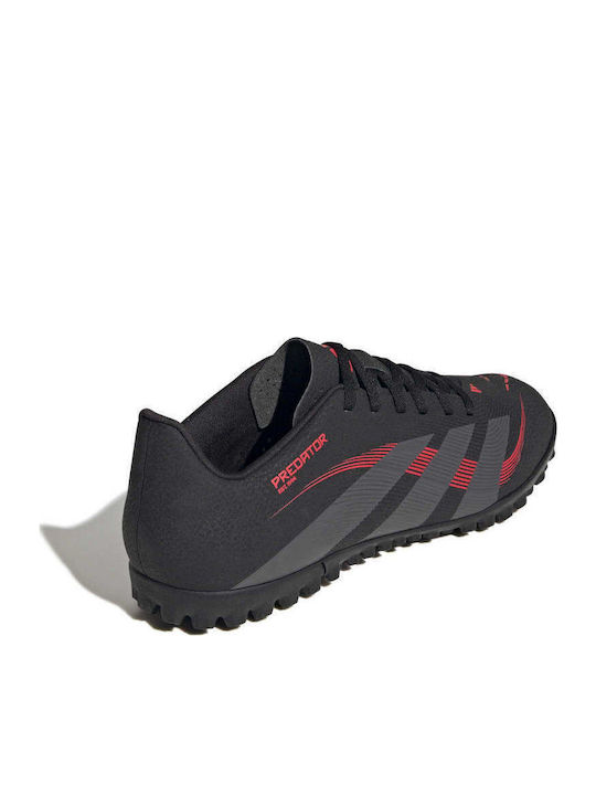 adidas Predator Club Football Shoes with Molded Cleats Black