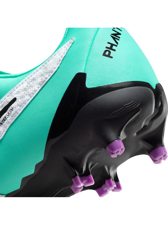 Nike Phantom Gx Academy Ποδοσφαιρικά Παπούτσια με Τάπες FG Τιρκουάζ