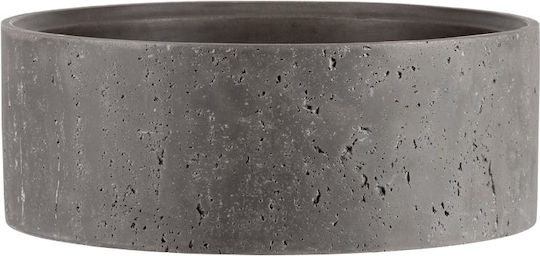 Naron Nr-b001 Aufgesetztes Waschbecken Stein 39.5x12cm Black