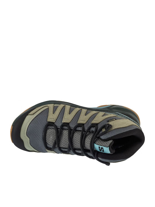 Salomon Recon Дамски Планински Водоустойчиви Боти с Мембрана Gore-Tex Зелени