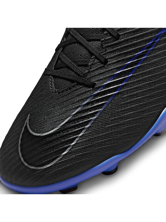 Nike Mercurial Vapor 15 Club Football Shoes with Cleats Black