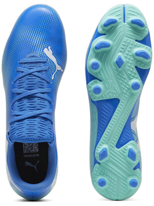 PUMA Future 7 Play Football Shoes with Cleats Blue