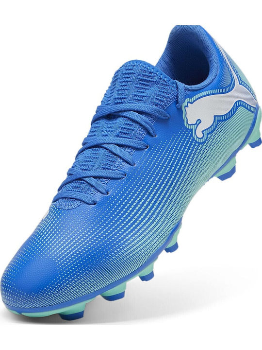 PUMA Future 7 Play Football Shoes with Cleats Blue
