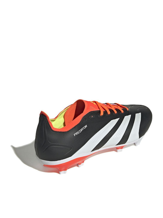 adidas Predator League Ποδοσφαιρικά Παπούτσια με Τάπες FG Core Black / Cloud White / Solar Red