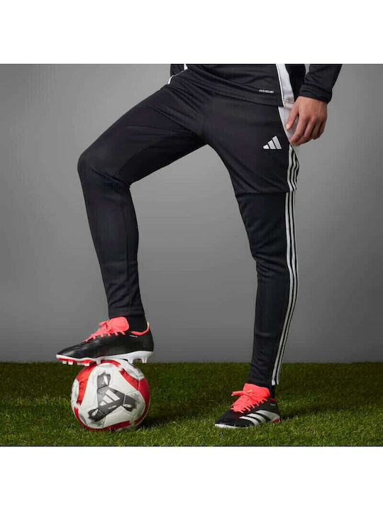 adidas Predator League Ποδοσφαιρικά Παπούτσια με Τάπες FG Core Black / Cloud White / Solar Red