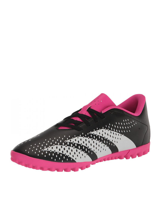 adidas Predator Accuracy.4 Football Shoes with Molded Cleats Core Black / Cloud White / Team Shock Pink 2