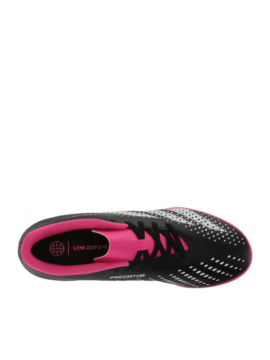 adidas Predator Accuracy.4 Football Shoes with Molded Cleats Core Black / Cloud White / Team Shock Pink 2