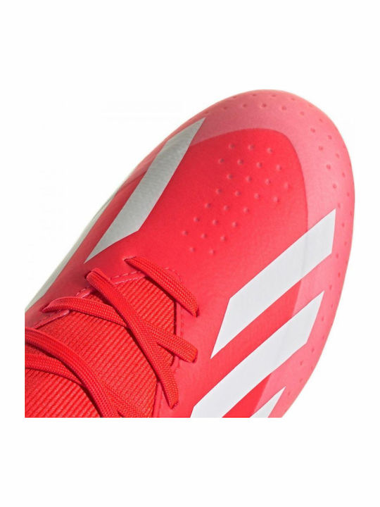 adidas X Crazyfast League Football Shoes with Cleats Red