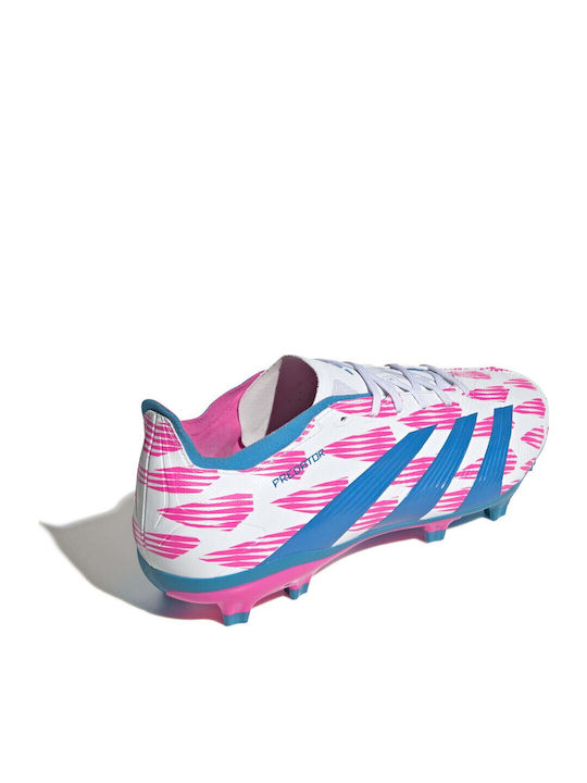 adidas Predator League Football Shoes with Cleats Beige