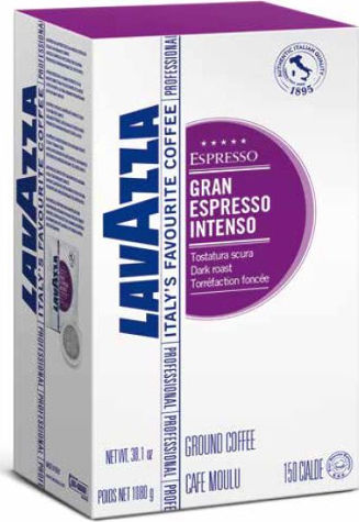 Lavazza Κάψουλες Espresso Gran Intenso Συμβατές με Μηχανή E.S.E. Pod 150caps