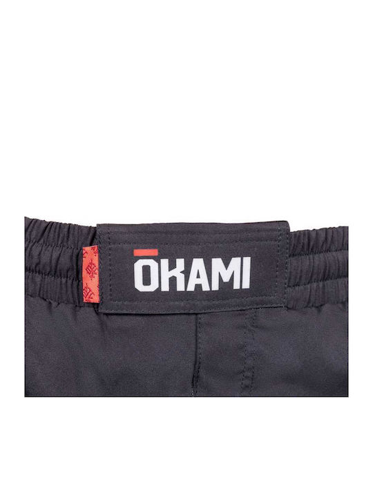 Okami Fightshorts OFS124 Σορτσάκι MMA Μαύρο