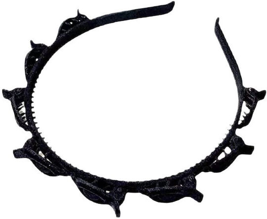 Bentită Pentru Păr Femei Flippy Stil Coreean Agrafă De Păr Textură Multistrat Accesoriu De Păr 13 X 11.5 Cm Negru