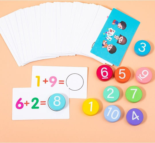 Educational Game Letters & Numbers made of Wood for 3+ years Years Old