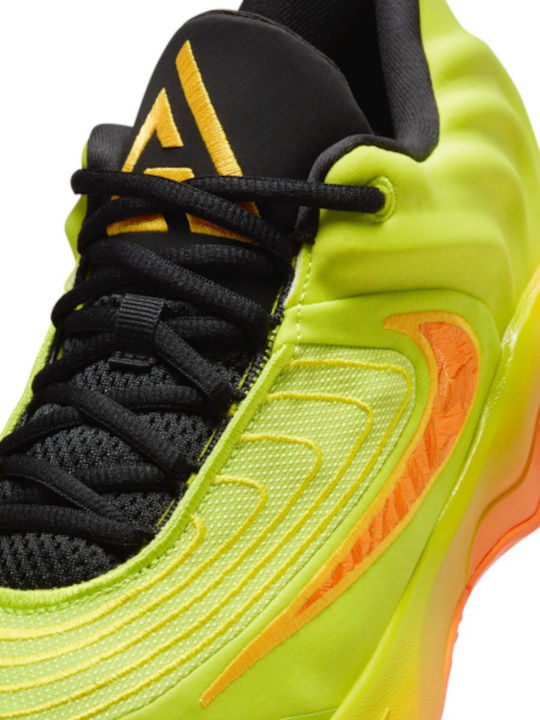Giannis Immortality 4 Low Basketball Shoes Yellow