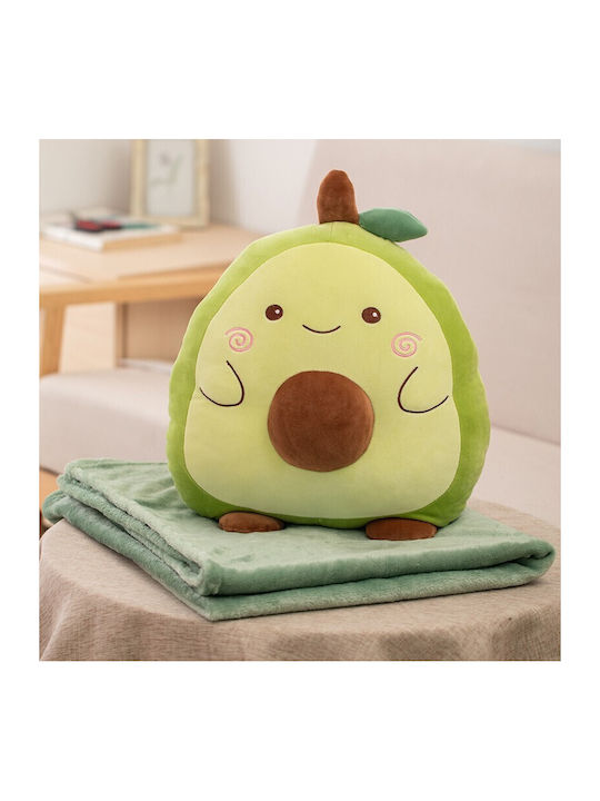 Blanket Cot Cotton Green 100x170cm