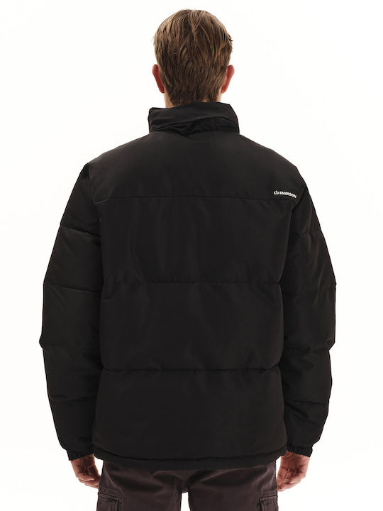 Winter Jacke Puffer Wasserdicht Schwarz