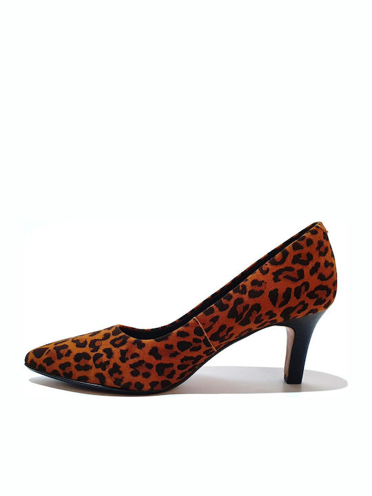 Illeana Tulip Γόβες Animal Print Πολύχρωμες