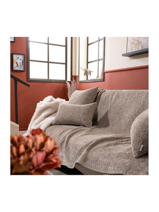 Teoran Valley Ριχτάρι Τετραθέσιου Καναπέ Chenille 180x350εκ. 03 52017698