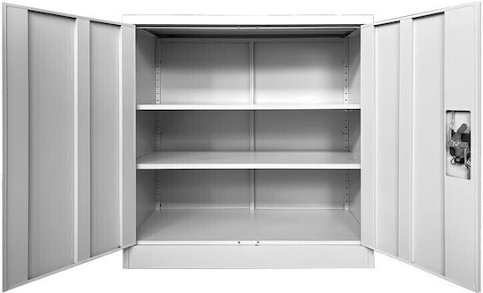 Double Door Metallic 90x45x90cm Double Door Metallic 90x45x90cm