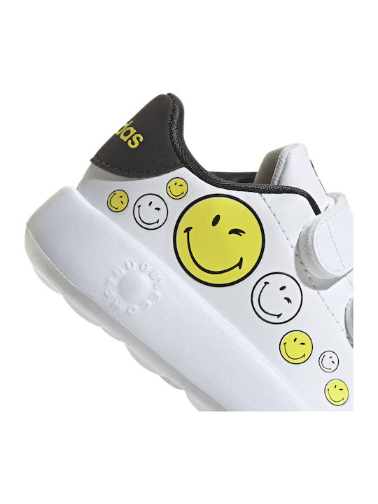 Advantage Παιδικά Sneakers με Σκρατς Λευκά