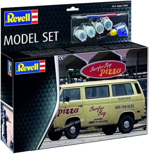 Комплект модел Revell Stranger Things VW T3 Bus Surfer Boy мащаб 1:25 67725
