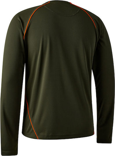 Μπλούζα Deerhunter Chamois L S T-shirt Olive 8097-361