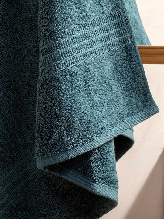Homelover 3-tlg. Set Badetücher Forest Green Gewicht 500gr/m²