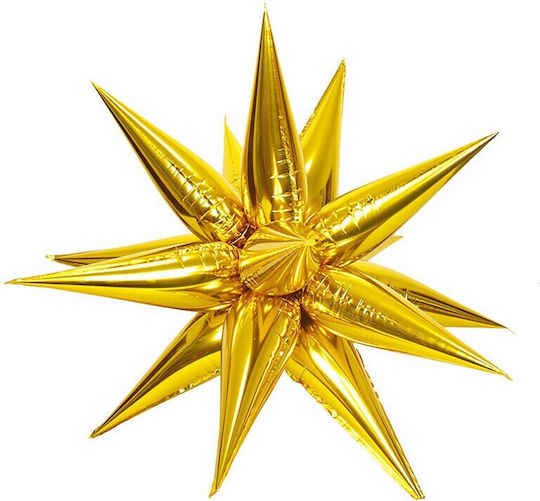 Balloon Foil Jumbo Star Gold 66cm