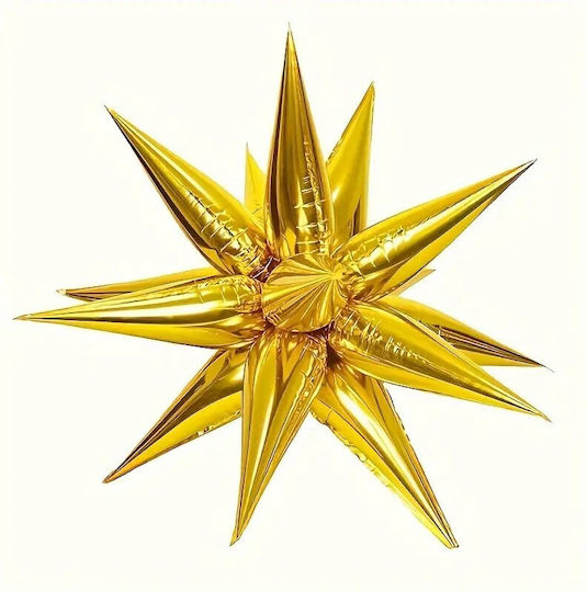 Balloon Foil Jumbo Star Gold 66cm