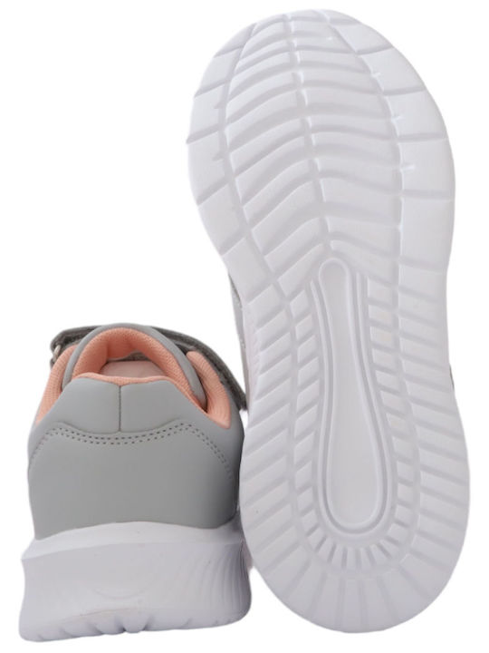 Brett 4 Kids Sneakers with Scratch Gray