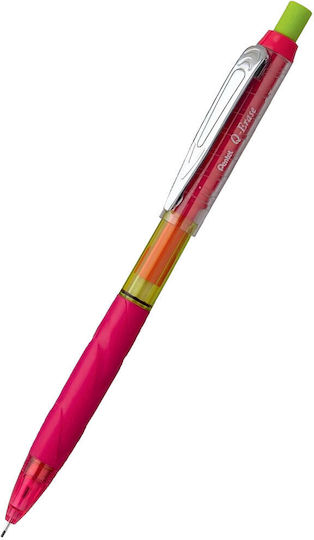 Pentel Q-erase Qe427 Mechanical Pencil 0.7mm Pink