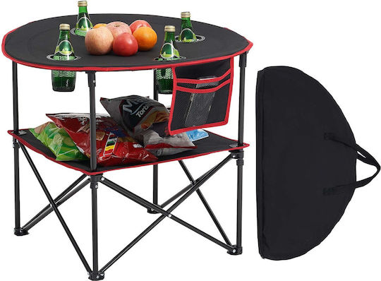 Vevor Table for Camping Foldable Black