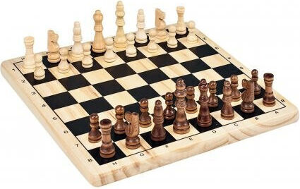 Tactic Schach aus Holz