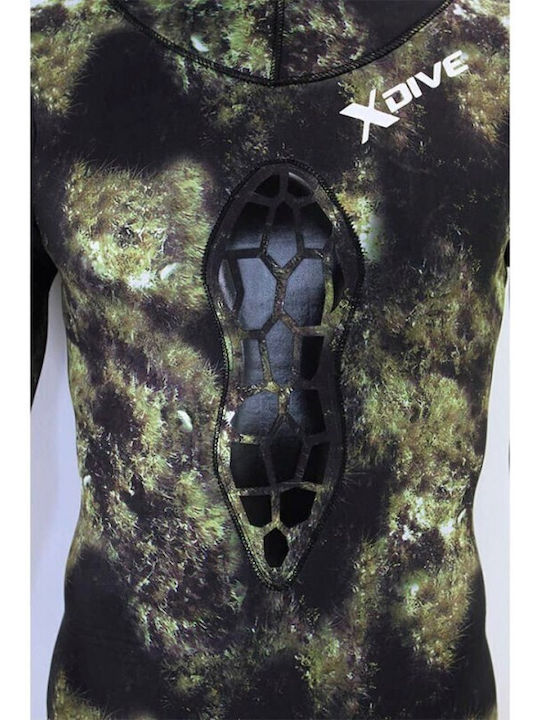 XDive Grafit Divisible Wetsuit Shaved for Speargun Black 5mm