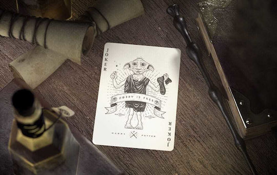 Theory11 Deck Συλλεκτική Τράπουλα Harry Potter Πλαστική για Poker Κίτρινη