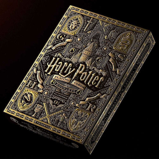 Theory11 Deck Συλλεκτική Τράπουλα Harry Potter Πλαστική για Poker Κίτρινη