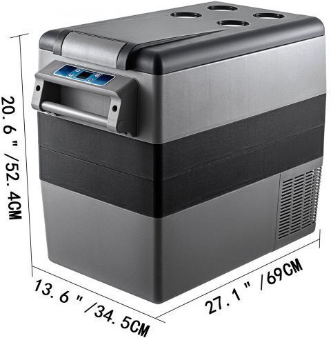 Vevor Frigider Portabil 55lt 12V Gri